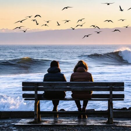 Sentado frente al mar – Chile